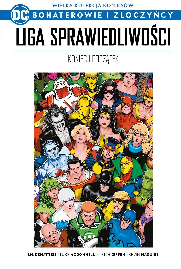 Wielka Kolekcja Komiksów DC Bohaterowie i Złoczyńcy. Liga