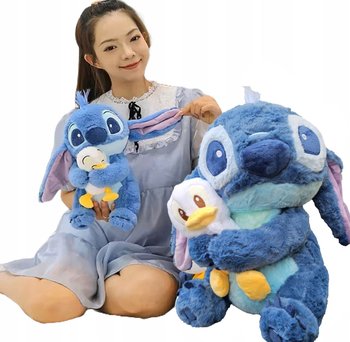 WIELKA PRZYTULANKA STICH I LILO PLUSZOWA 2W1 Z KACZKĄ MIŚ 45cm - f-h-Dominik