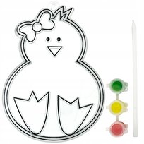 Wielkanocny Zawieszka Do Malowania Diy Witraż 1Szt