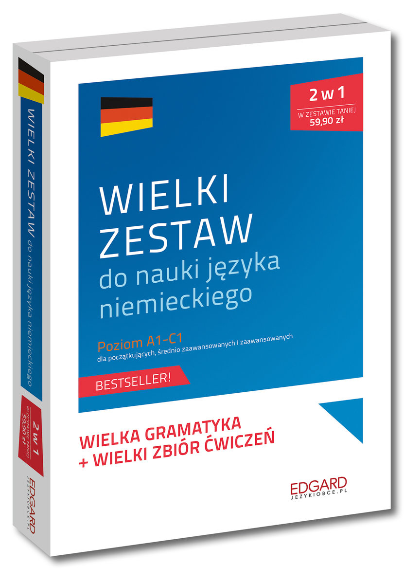 Wielki zestaw do nauki języka niemieckiego. Poziom A1-C1 - Opracowanie