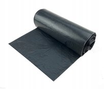 WIELKIE worki na śmieci 360L czarne 10 szt. (1 rolka)