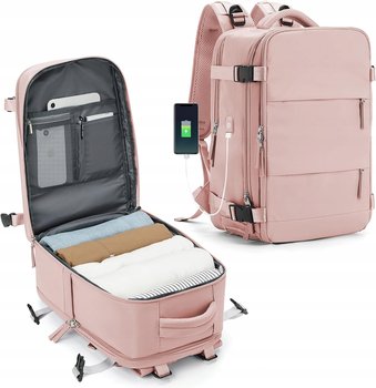 Wielofukncyjny Różowy plecak sportowy do Samolotu Bagaż Duży Ryanair lot - Inna marka