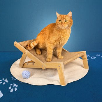 Wielofunkcyjny drapak legowisko dla kota premium Oktawian - L-TEK