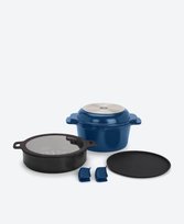 Wielofunkcyjny Garnek do Gotowania/ Patelnia/ Parowar/patelnia 7w1