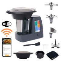 Wielofunkcyjny robot kuchenny z funkcją gotowania KOHERSEN CY021, szary