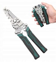 Wielofunkcyjny Ściągacz Izolacji Składane 18W1 Nożyce Multitool Uniwersalne