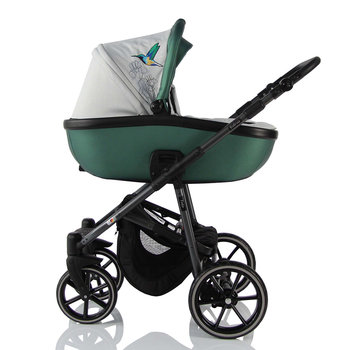 Wielofunkcyjny wózek dziecięcy 3w1 Toto Zielony [K1] - Retrus