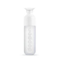 Wielorazowa butelka podróżna Dopper Original 450 ml - pure white DOPPER