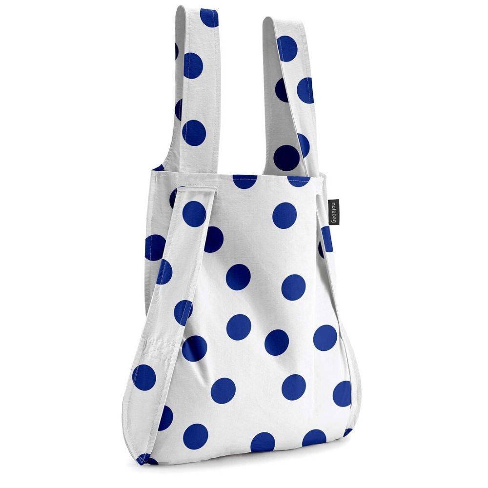 Wielorazowa Torba Plecak Na Zakupy Notabag Marine Dots Notabag Moda Sklep Empik Com