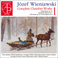 Wieniawski: Complete Chamber Works 1 Tono Quartet, Frankiewicz Nikola, Raszewska Beata, Kończal Szczepan, Kalinowska-Groh Irena, Pakura Barbara, Witek Grzegorz, Tudzierz Łukasz
