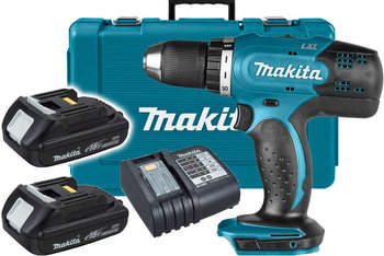 Wiertarko-wkrętarka akumulatorowa DDF453SYE Makita + akumulator 2 x 2Ah + walizka - Makita
