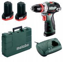 WIERTARKO-WKRĘTARKA AKUMULATOROWA METABO POWERMAXX BS BL Q 2x2,0Ah 12V