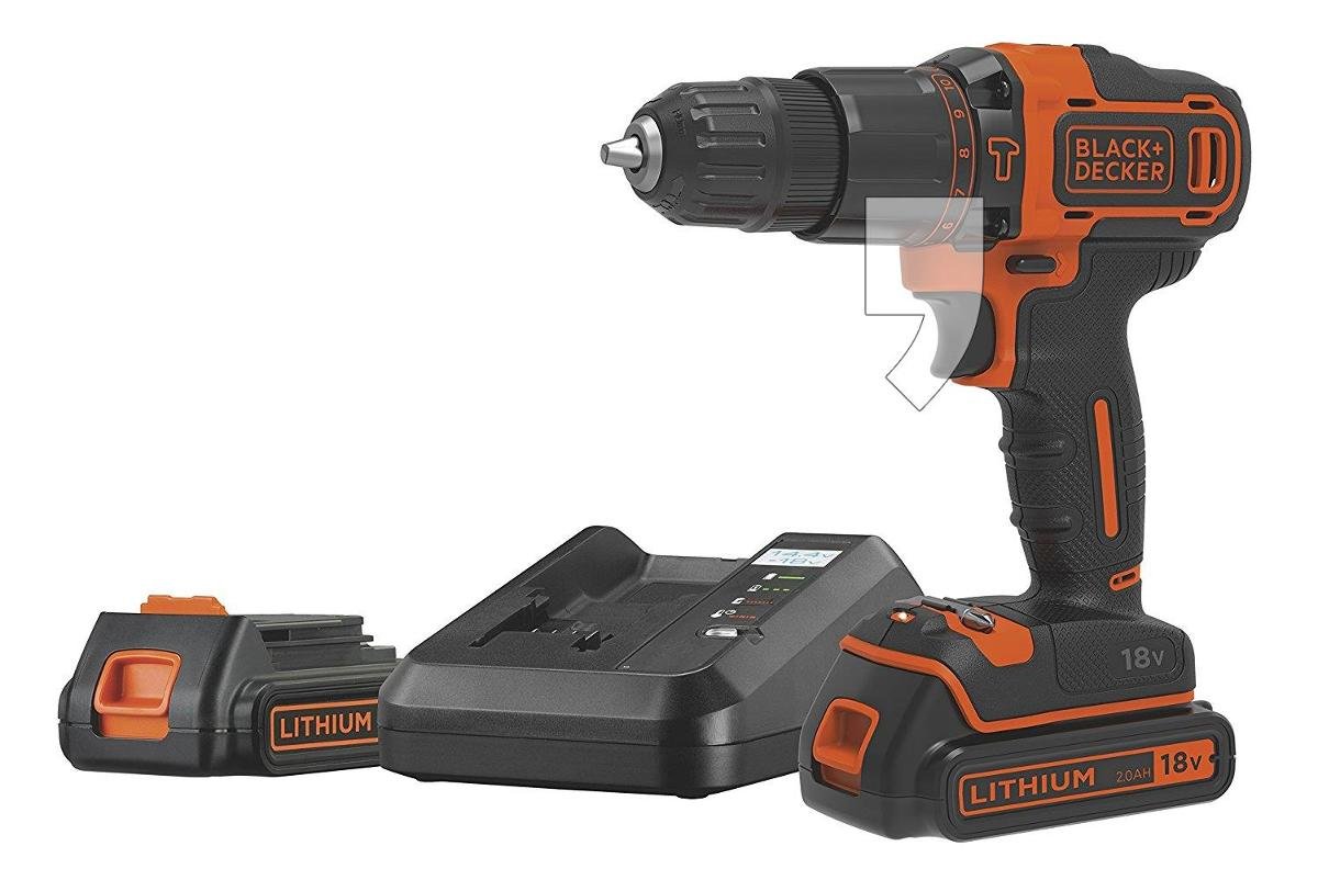 Wiertarko-wkrętarka BLACK&DECKER aku Black&DeckerCHD18K1B2-QW