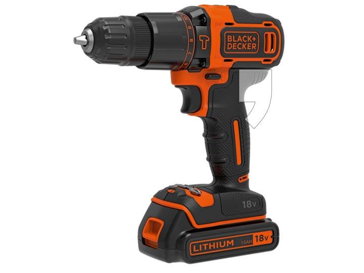 Wiertarko-wkrętarka BLACK&DECKER Black&DeckerCHD18-QW