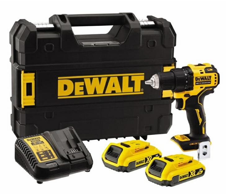 Wiertarko-wkrętarka DEWALT DCD708D2T, 18 V