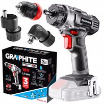 Wiertarko-wkrętarka Energy+ 1/4' 18V + 3 adaptery