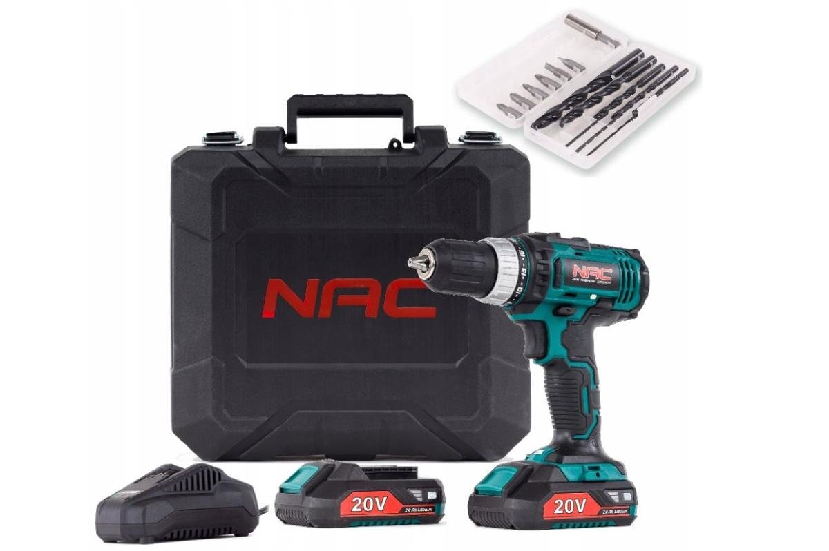 Wiertarko-wkrętarka NAC CDB2-LI-20V