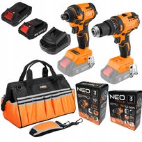 Wiertarko-wkrętarka udarowa bezszczotkowa 18V uchwyt 13mm 95Nm Energy+ NEO