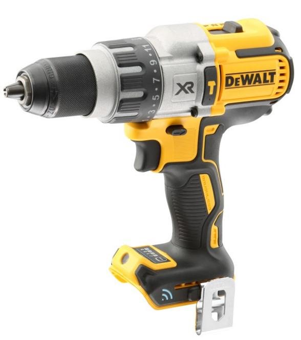 Wiertarko-wkrętarka udarowa DEWALT, 18V, 95Nm, 3-biegi, Bl Bluetooth, Tstak
