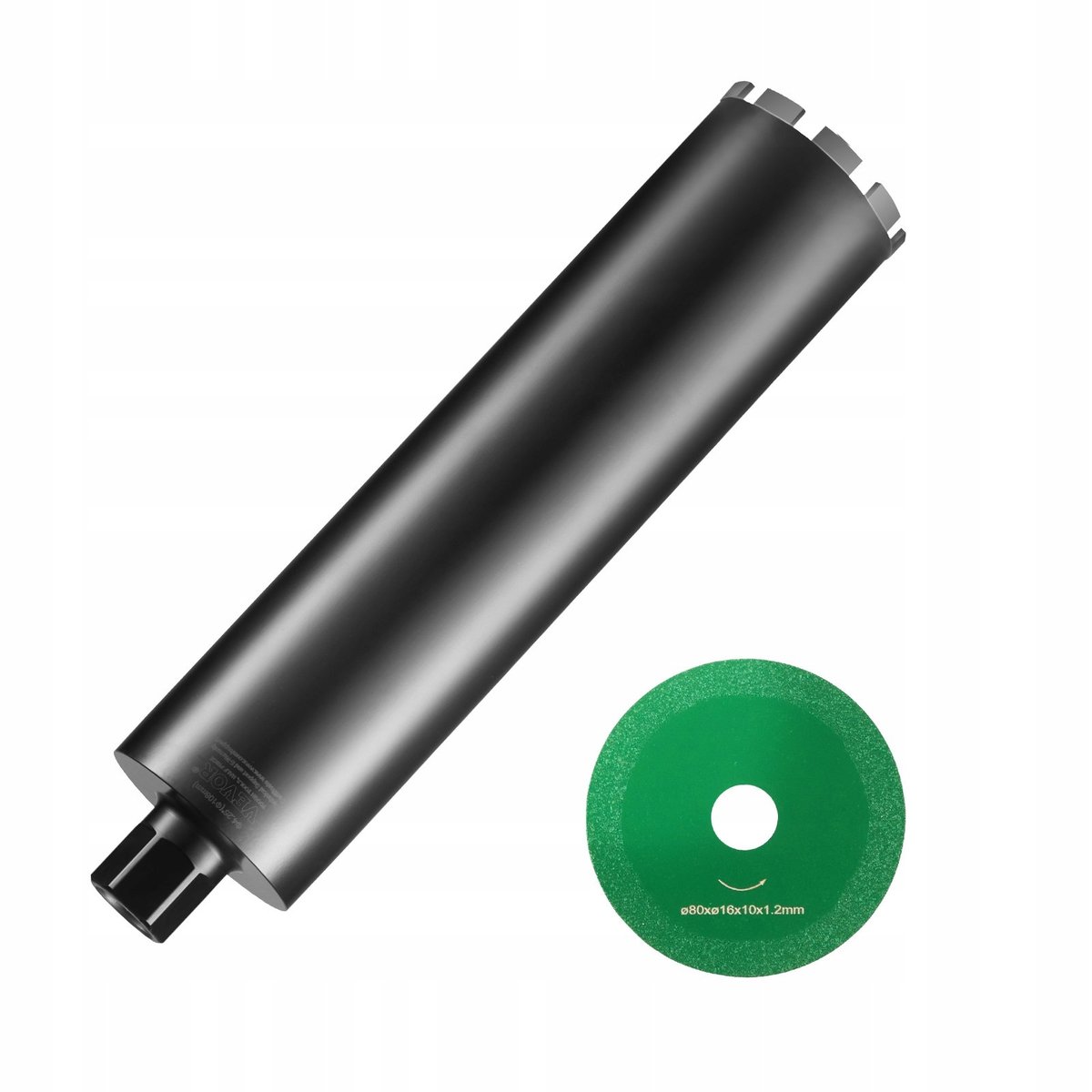 Vevor Vevor Wiertło Diamentowe Koronowe 108Mm Do Betonu Cegły Głębokość 35Cm