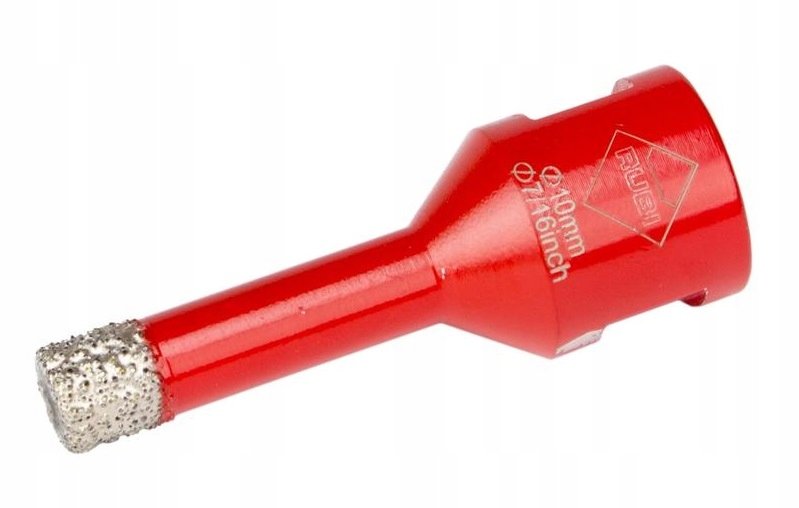 Wiertło diamentowe na sucho RUBI, 10 mm
