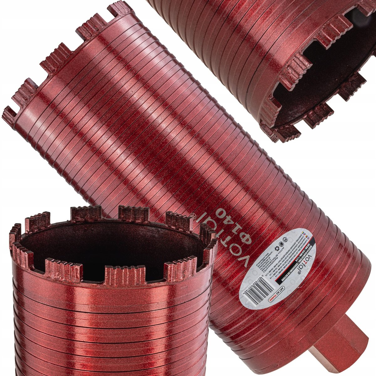 WIERTŁO KORONOWE DIAMENTOWE KORONKA 140MM 1.1/4 PRO WIERTNICY WIERTNICA 350