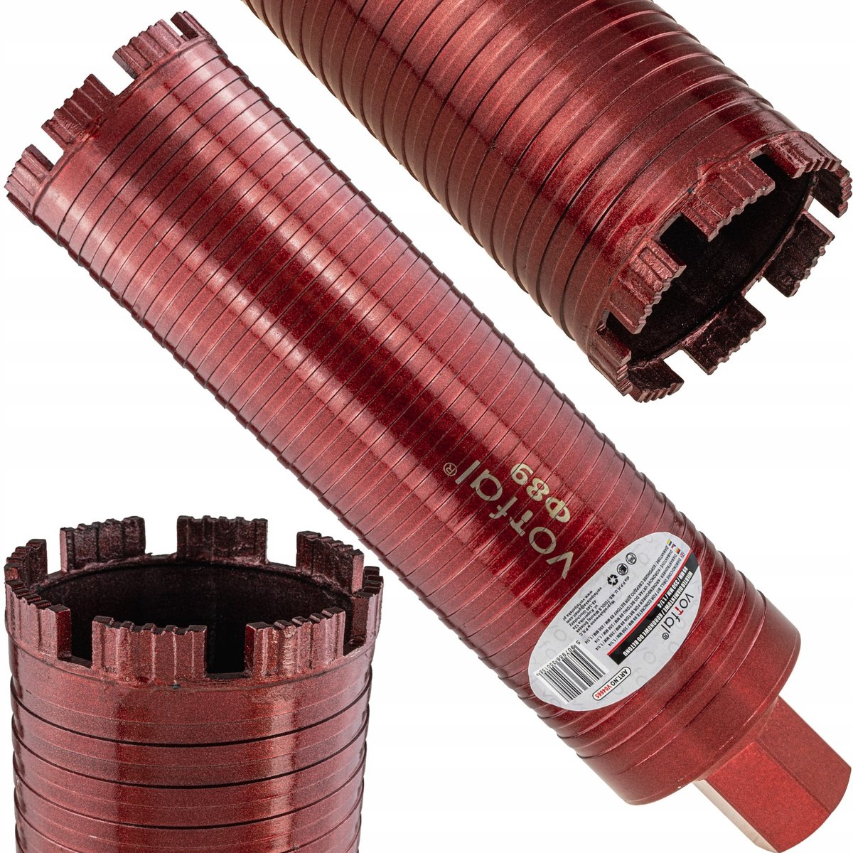 WIERTŁO KORONOWE DIAMENTOWE KORONKA 89 MM 1.1/4 PRO WIERTNICY WIERTNICA 350