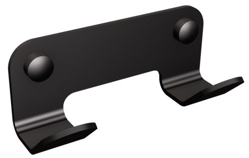 Wieszak 2-hakowy ANDEX Technic 304NG stal nierdzewna czarny