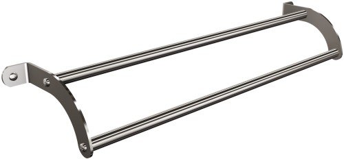 Wieszak 2-rurkowy ANDEX Technic 302SG stal nierdzewna polerowana