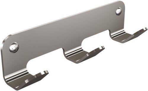 Wieszak 3-hakowy ANDEX Technic 305SG stal nierdzewna polerowana