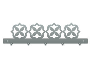 Wieszak do przedpokoju Marokański III 50 cm srebrny - Inny producent