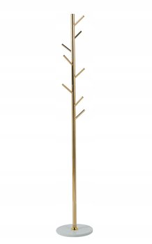 Wieszak do Przedpokoju Stojący na Ubrania Złoty W10-Fx - Inny producent