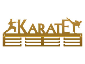 Wieszak Na Medale Karate Ii 40 Cm Złoty - Inna marka