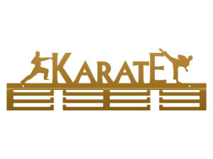 Wieszak Na Medale Karate Ii 60 Cm Złoty - Inna marka