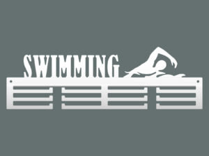 Wieszak Na Medale Swimming Pływanie 40 Cm Biały Matowy - Inna marka