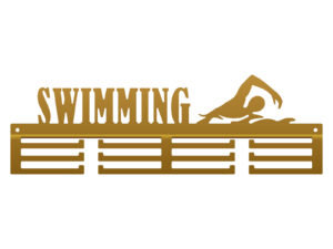 Wieszak Na Medale Swimming Pływanie 40 Cm Złoty - Inna marka