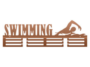 Wieszak Na Medale Swimming Pływanie 60 Cm Miedziany - Inna marka