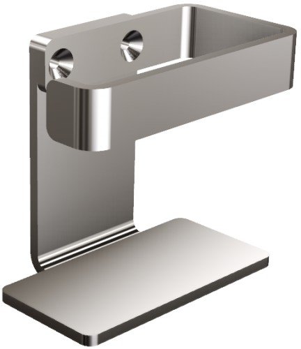Wieszak pod prysznic ANDEX Technic 330SG stal nierdzewna polerowana