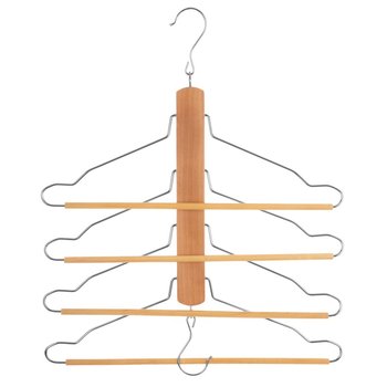 Wieszak na ubrania 5FIVE SIMPLE SMART, brązowy, 4 szt. - JJA SAS