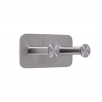 Wieszak samoprzylepny podwójny Inox N008