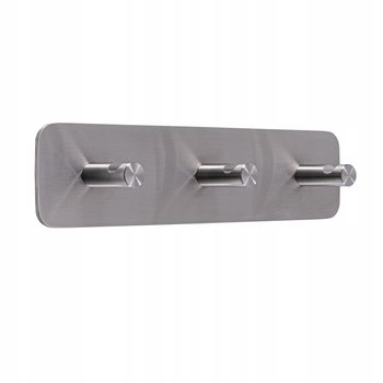 Wieszak samoprzylepny potrójny Inox N011 - Kowalski