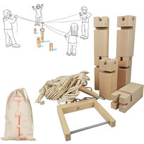 Wieża Froebla drewniana, gra zręcznościowa, Goki