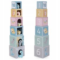 Wieża Piramida Sorter z Figurkami - Dinozaury