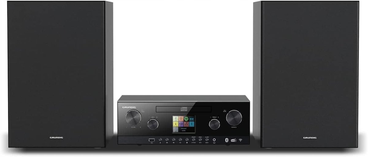 Nuovo Telecomando Per Grundig CMS 3000 BT DAB E Altri – Sostituisce 759551882400, Con Tasti Grandi, Facile Da Usare