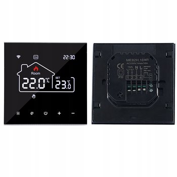 WIFI termostat elektryczny pokojowy WiFi do ogrzewania podłogowego 16A LCD - Arhatreya