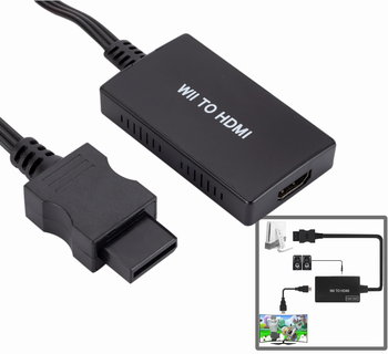 Wii nintendo na HDMI + AUDIO KONWERTER przejściówka adapter - Inny producent
