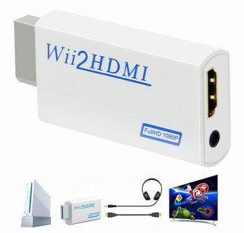 Wii nintendo na HDMI + AUDIO KONWERTER przejściówka - Inny producent