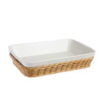 Wiklinowy Kosz Na Naczynie Do Lasagne 30 Cm Midollino La Porcellana Bianca La Porcellana Bianca