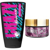 Wild Tan Crazy Bronzer Z Kolagenem + Słoiczek Beauty Face Soleo