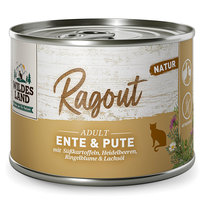 Wildes Land Cat Ragout kaczka indyk bataty i jagody 180g